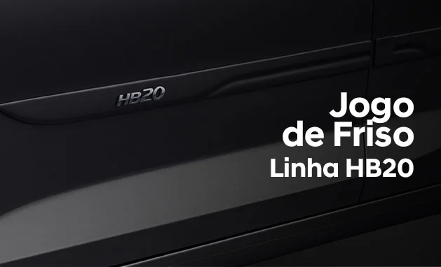 JOGO DE FRISO ORIGINAL - LINHA HB20