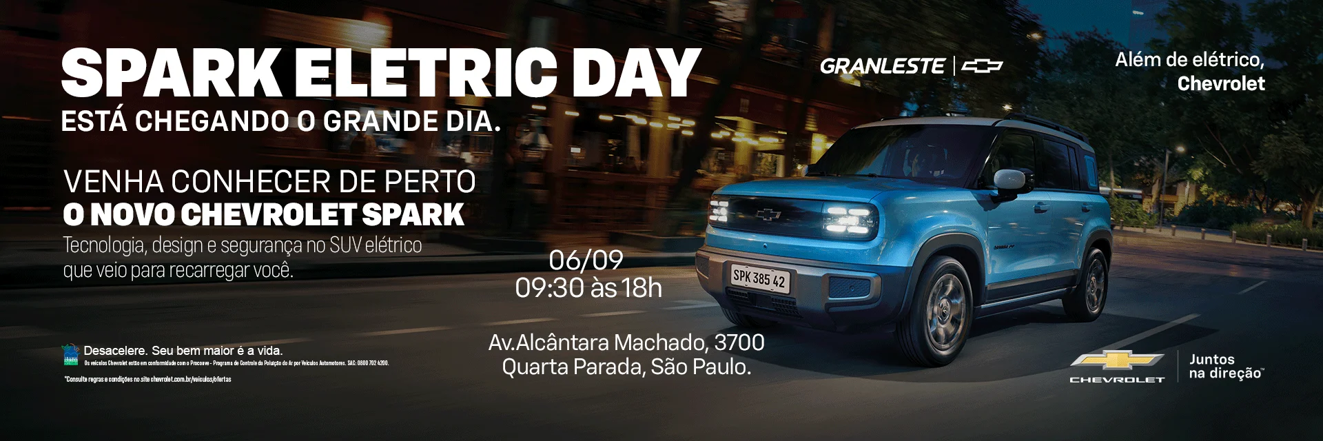 CHEVROLET | SPARK ELETRIC DAY
