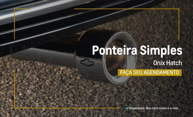 PONTEIRA SIMPLES ONIX HATCH