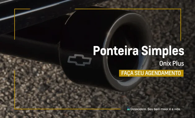 PONTEIRA SIMPLES ONIX PLUS