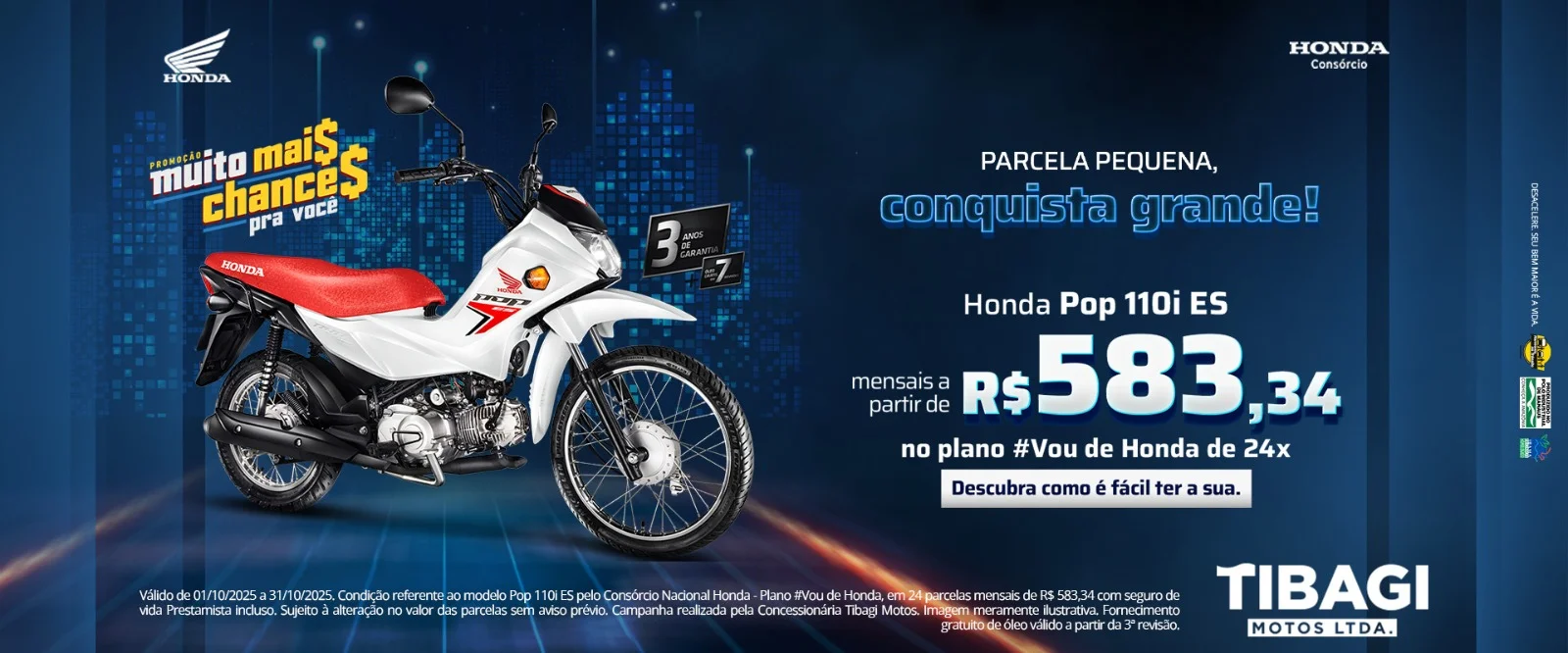HONDA CONSÓRCIO