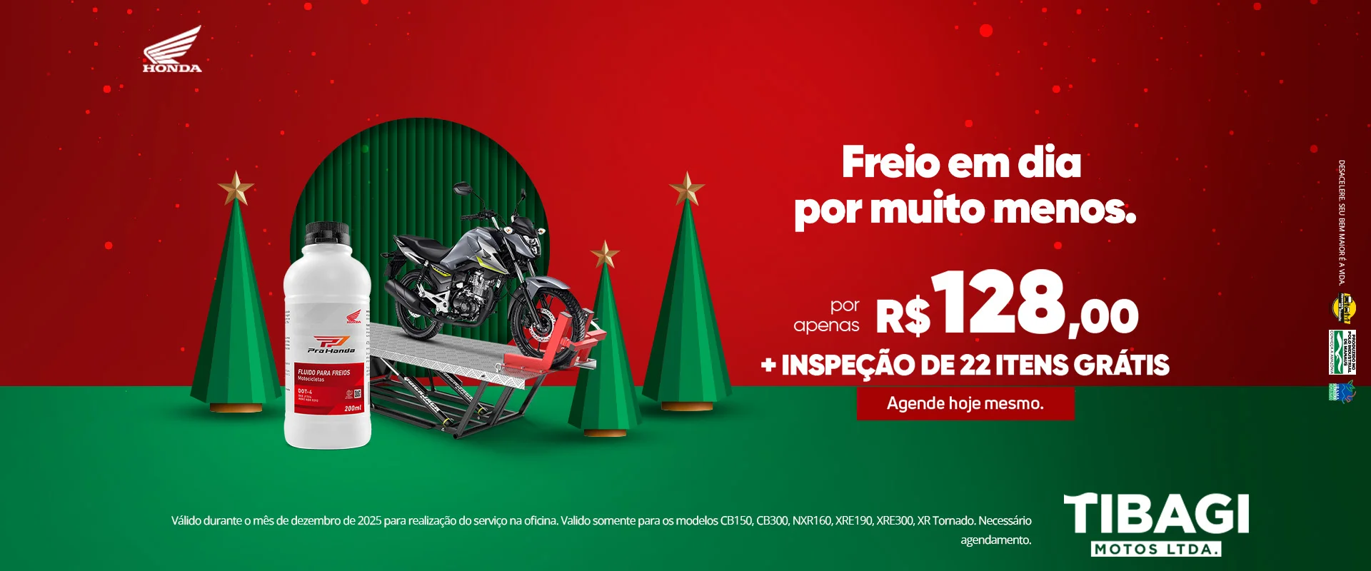 FREIO EM DIA POR MUITO MENOS