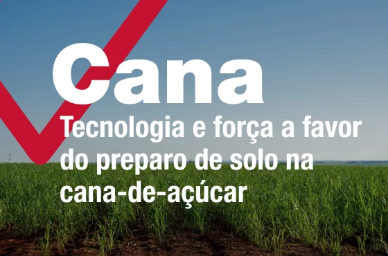 Tecnologia no preparo da cana com MF 8S e MF 7700