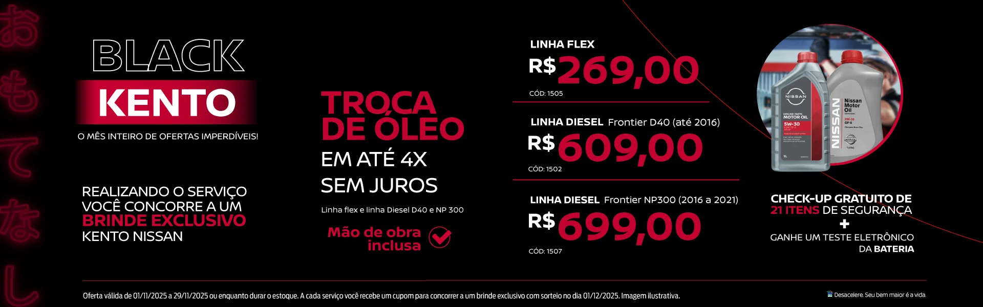 Agende já!