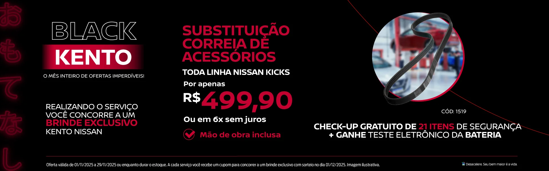 Agende já!