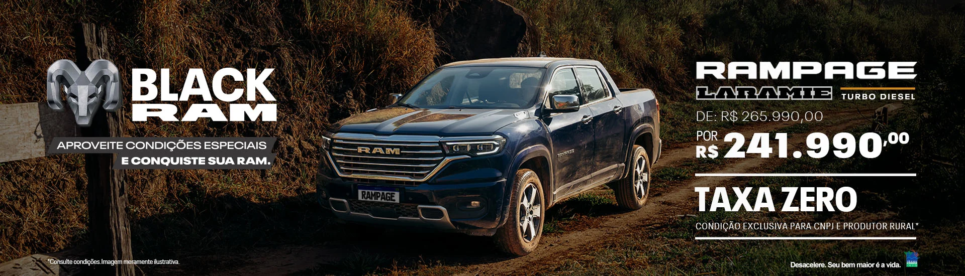 DDM Varejo RAM Black November Big Horn