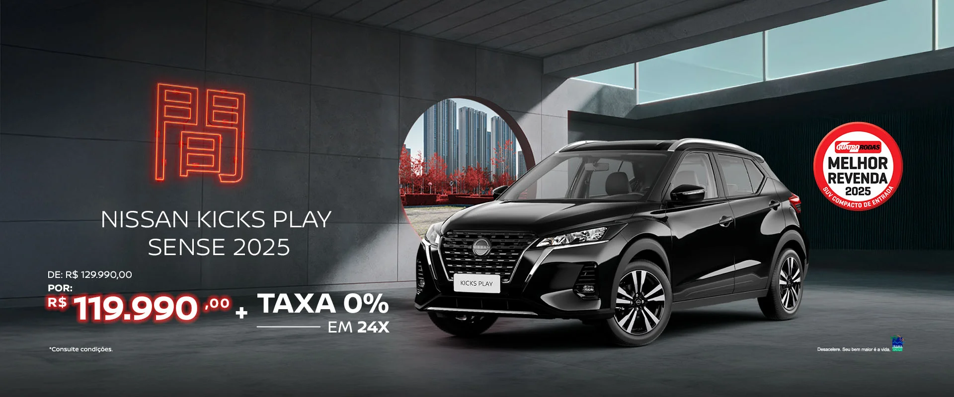 Nissan Kicks - oferta especial na IESA Nissan