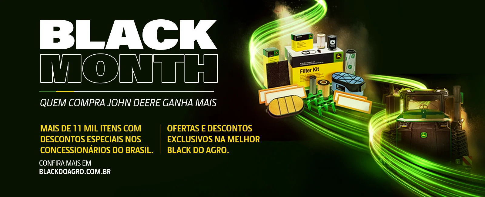 Black Month John Deere