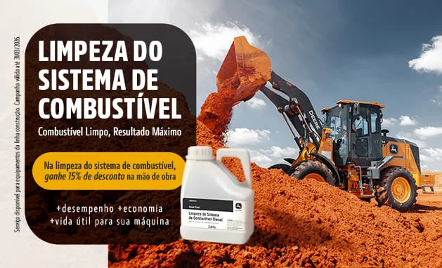 
Garanta a limpeza do combustível da sua máquina e ganhe 15% de desconto na mão de obra!