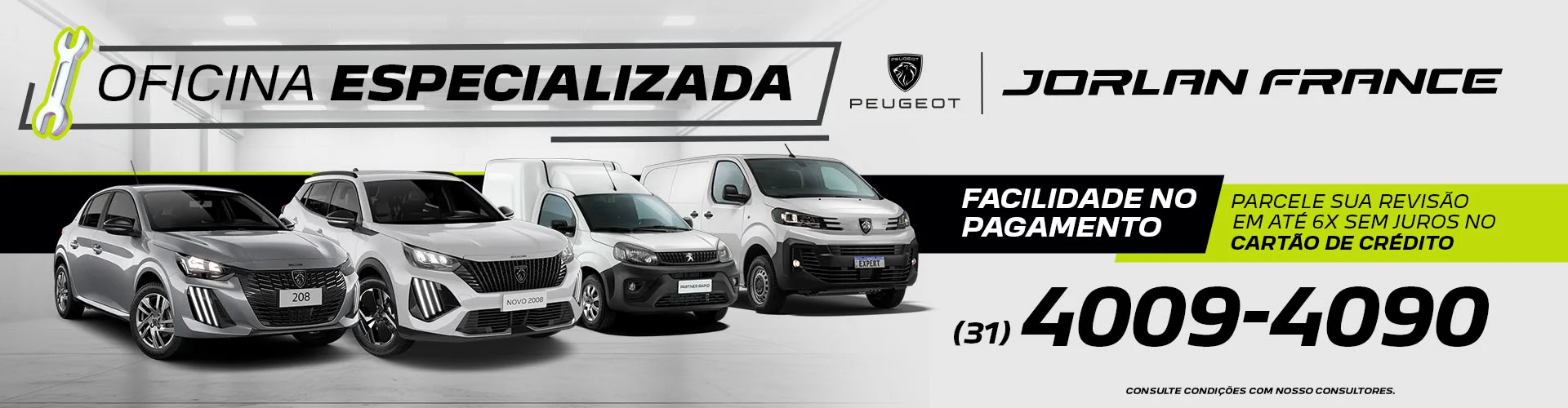 Oficina especializada Peugeot