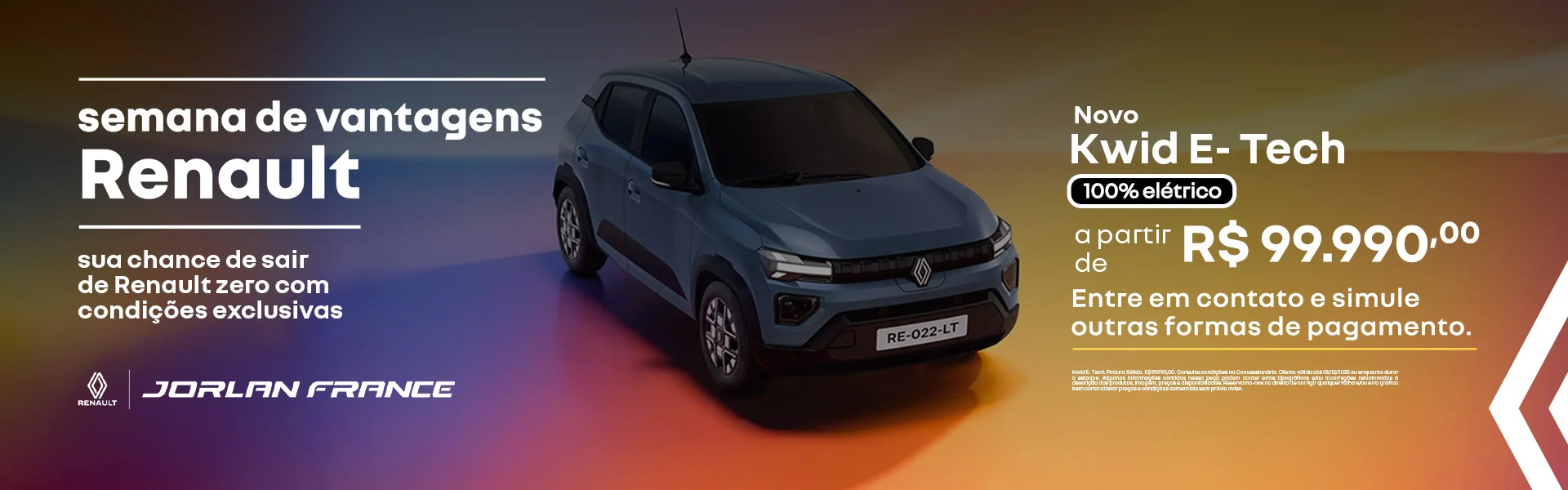 Kwid E-tech Novembro