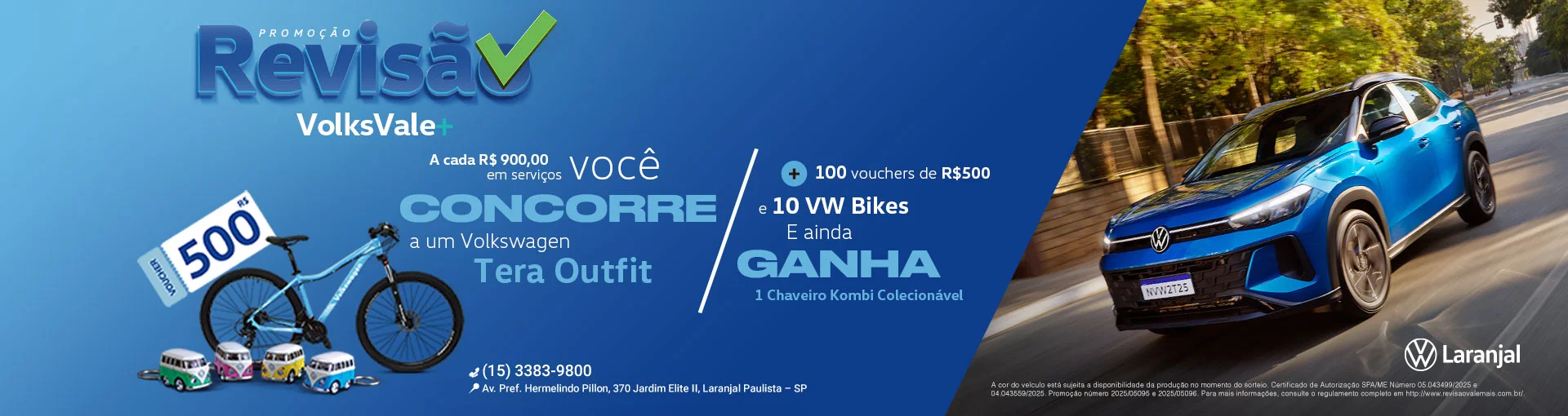 Promo Revisão Volks Vale +