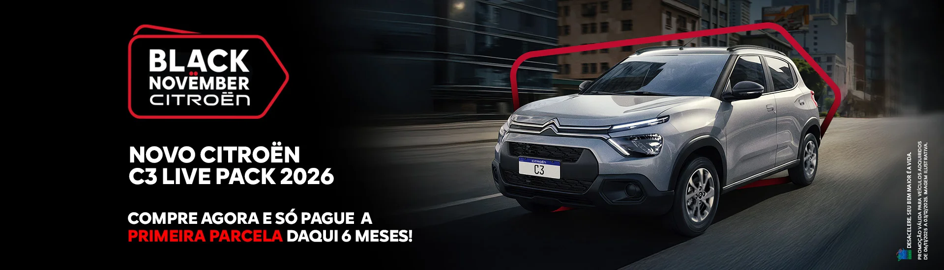 Oferta C3 Live Pack Novembro Le Lac