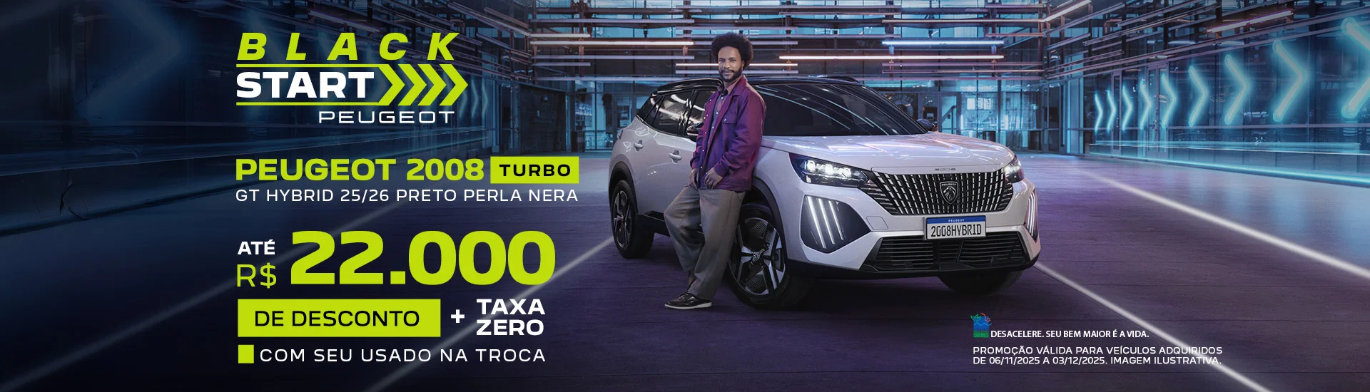 Oferta Novembro Peugeot 2008 GT Hybrid Le Lac