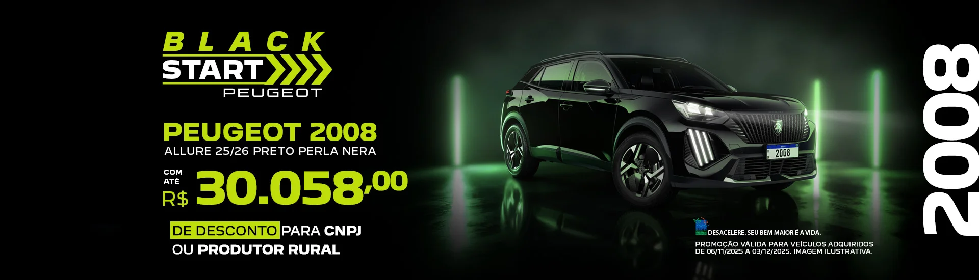 Oferta Novembro Peugeot 2008 Allure Le Lac