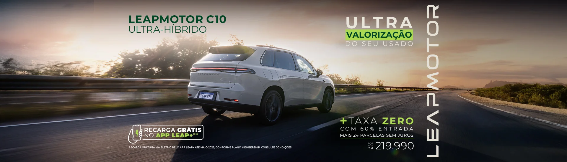 DDM Varejo Leapmotor C10 Ultra-híbrido Março