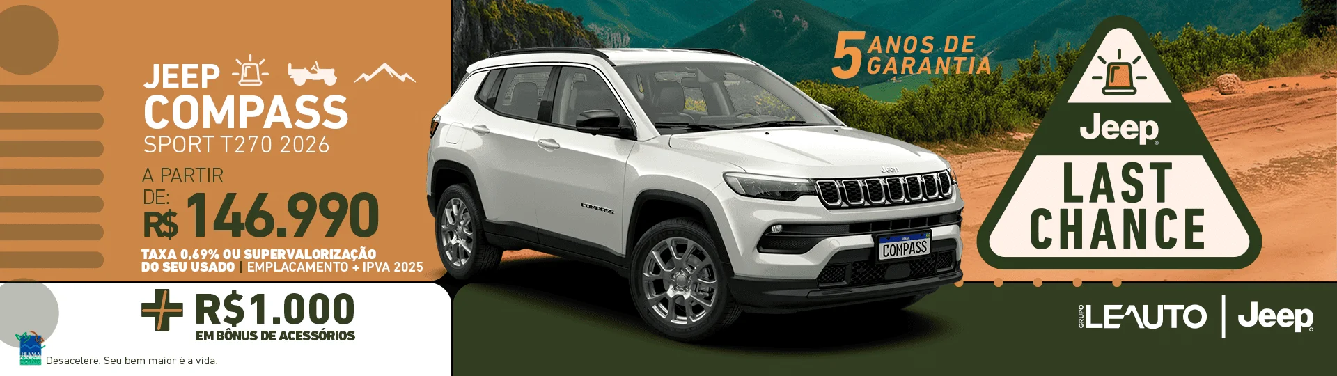 Jeep Compass Sport - Leauto