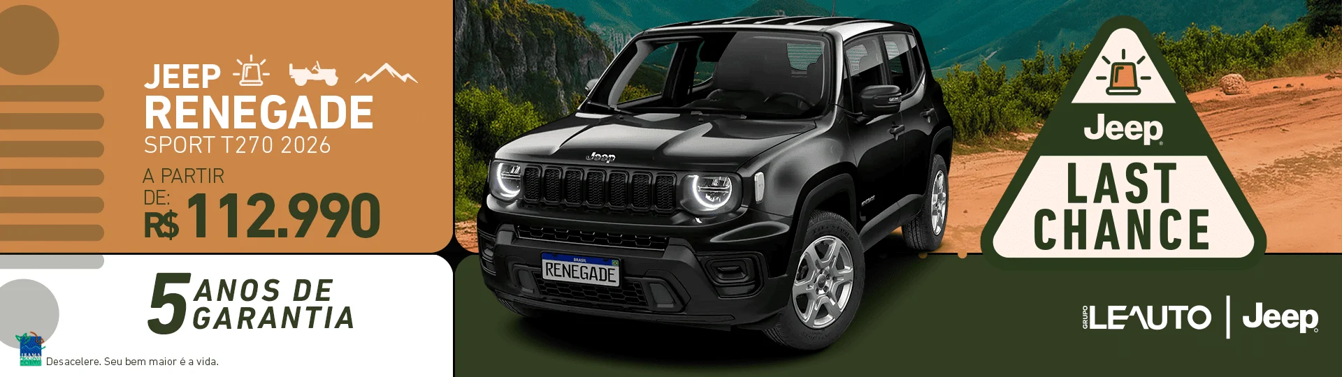 Jeep Renegade Sport T270 - Leauto