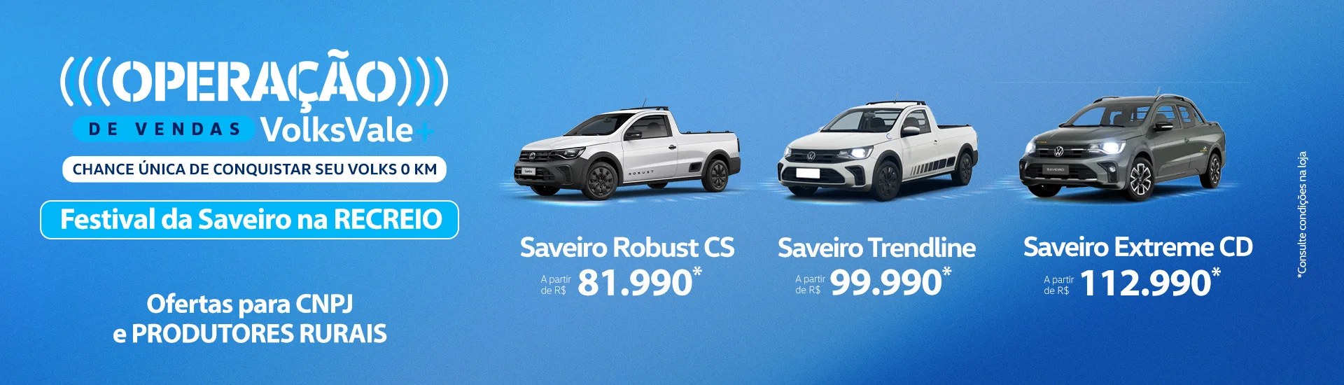 Banner Festival da Saveiro Dezembro na Recreio Sete Lagoas