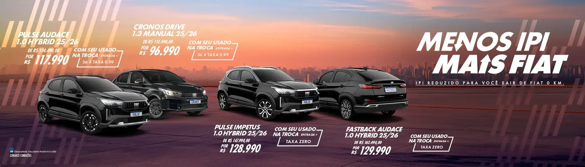 Fiat - Oferta MENOS IPI