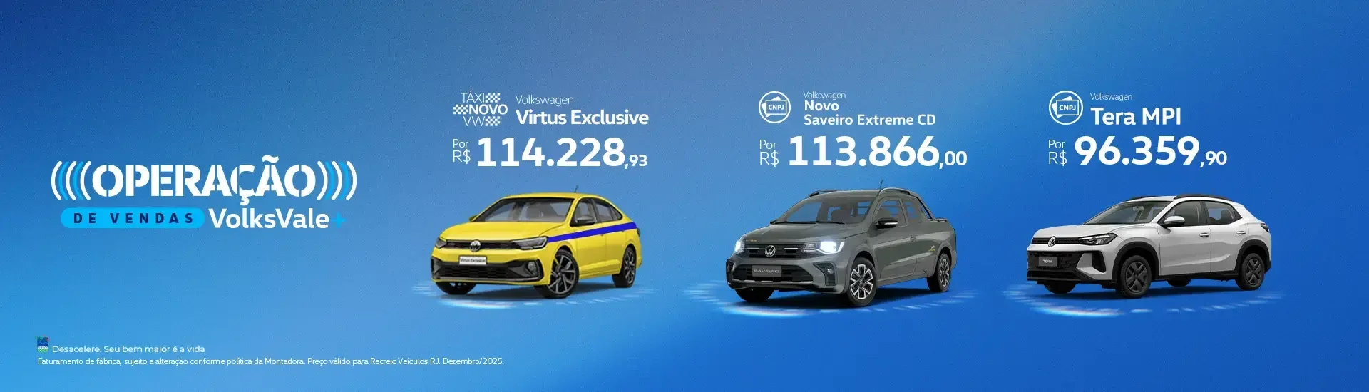 Operação de vendas |  Venda Direta |  Recreio Veículos