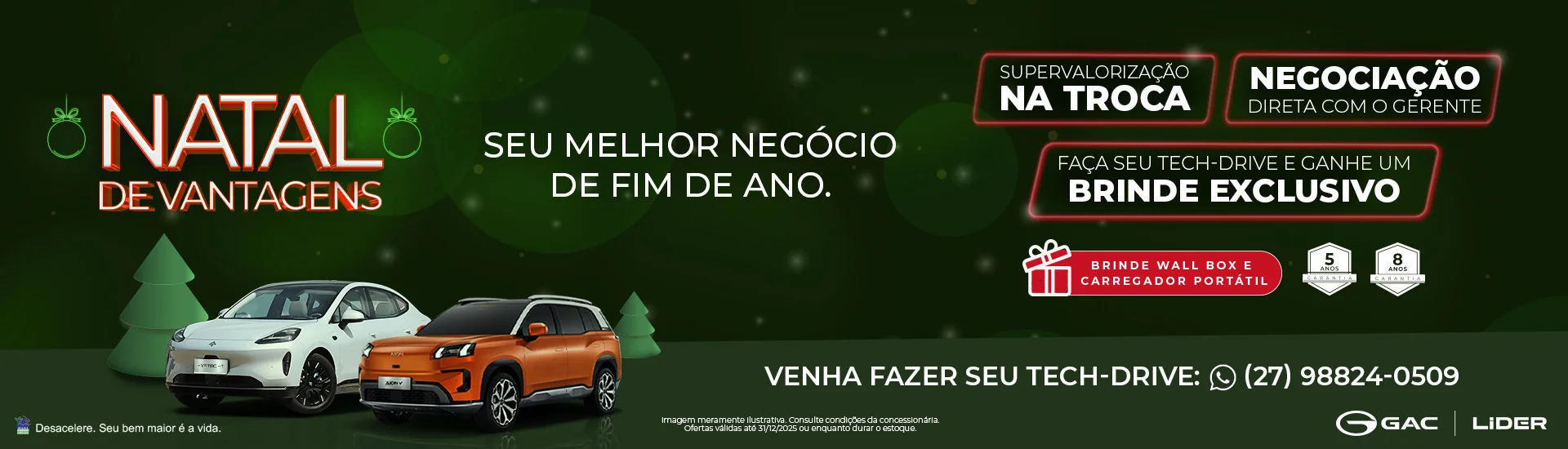 Natal de Vantagens GAC Lider Dezembro/25