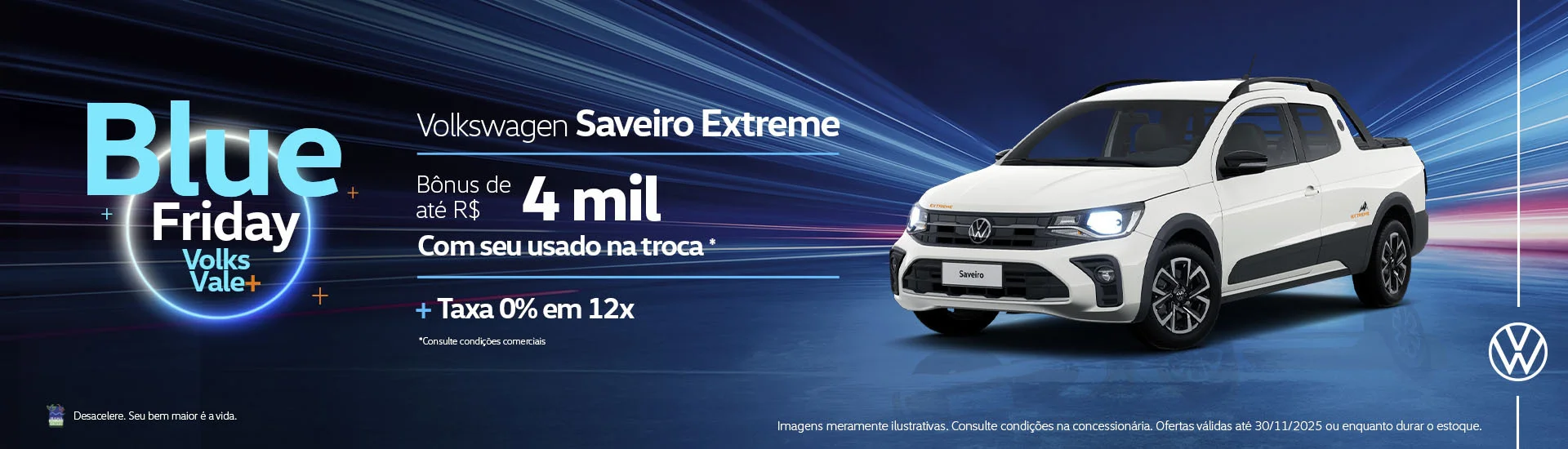 Campanha Blue Friday - Saveiro