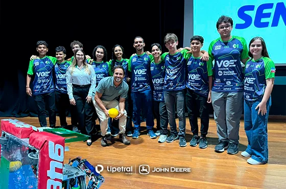 Lipetral Agro na Mostra de Resultados das equipes Hyoku e Hyobots