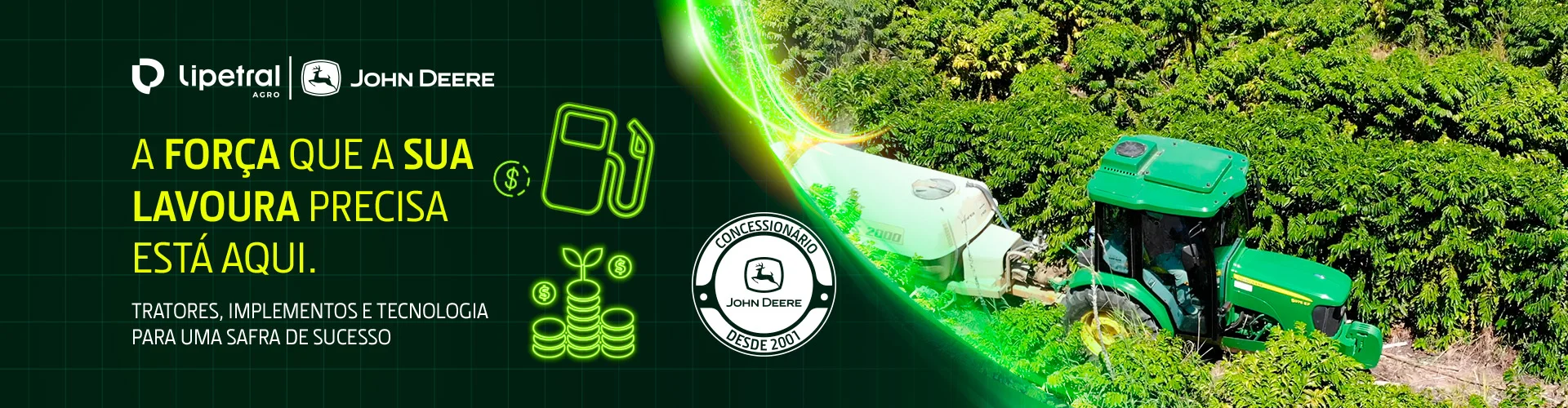 A força que a sua lavoura precisa