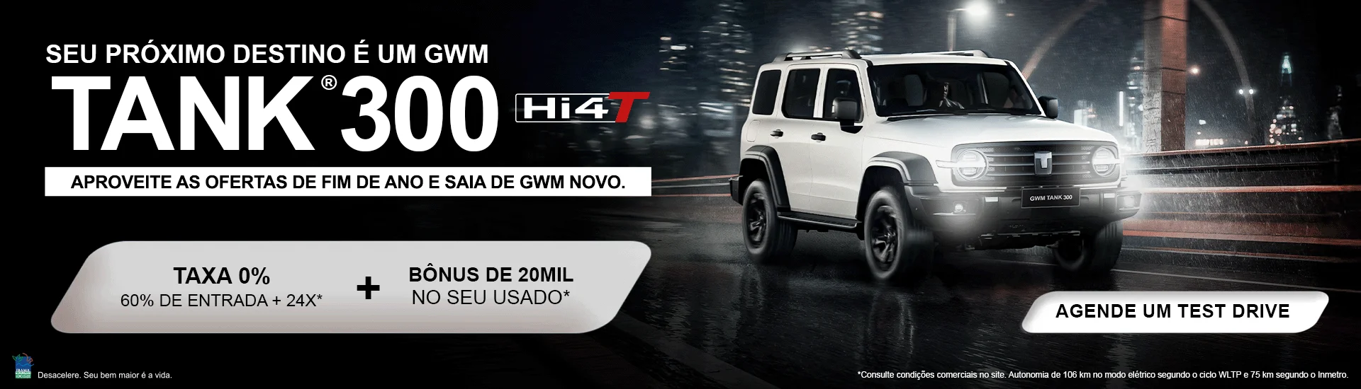 SEU PROXIMO DESTINO É GWM