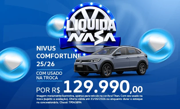 Comfortline 200 TSI 2025 - LIQUIDA NASA