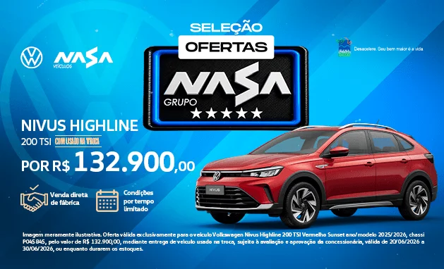 Highline 200 TSI 2026 - Seleção Ofertas