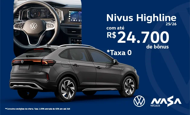 Highline 200 TSI 2025 - PRONTA ENTREGA