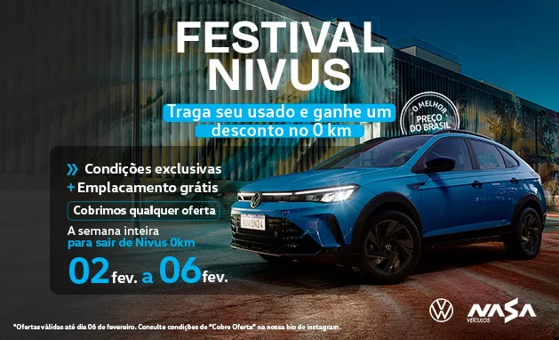 Comfortline 200 TSI 2025 - FESTIVAL NIVUS