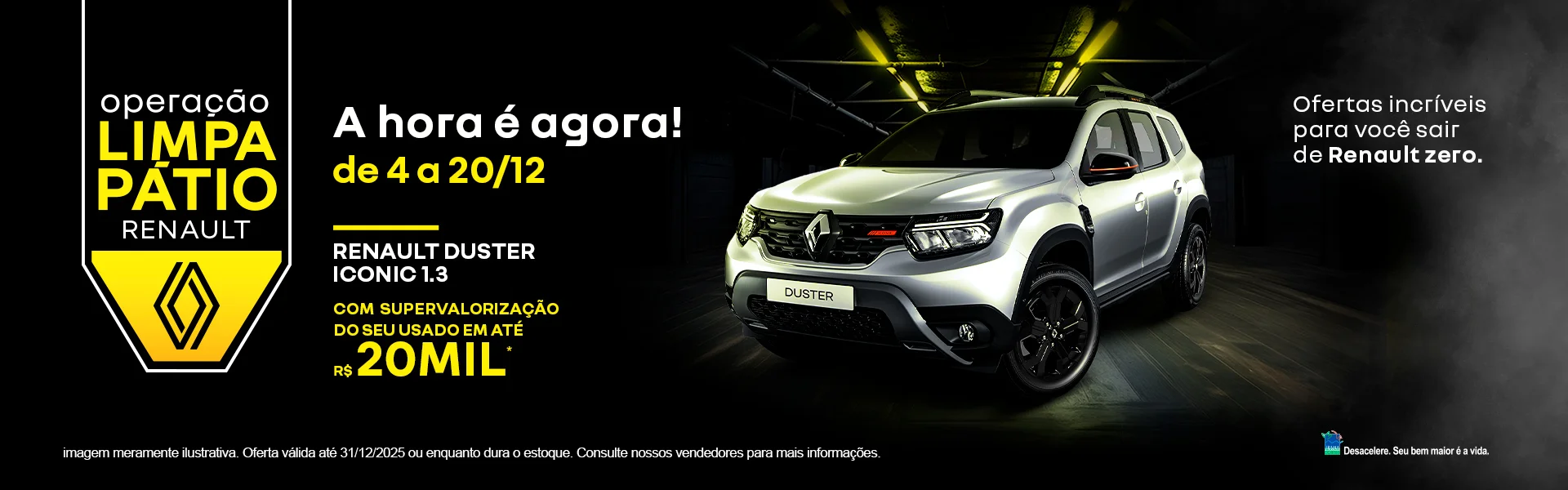 DUSTER - LIMPA PÁTIO