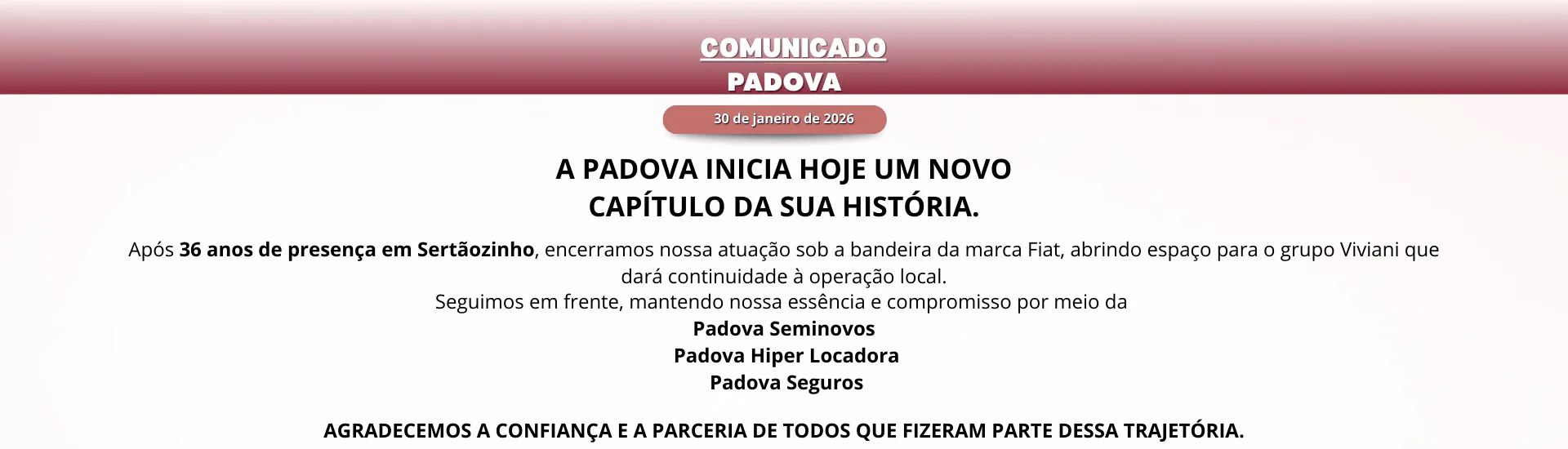 comunicado
