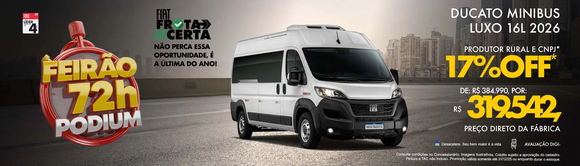 Carro Ducato Fiat Podium Espirito Santo