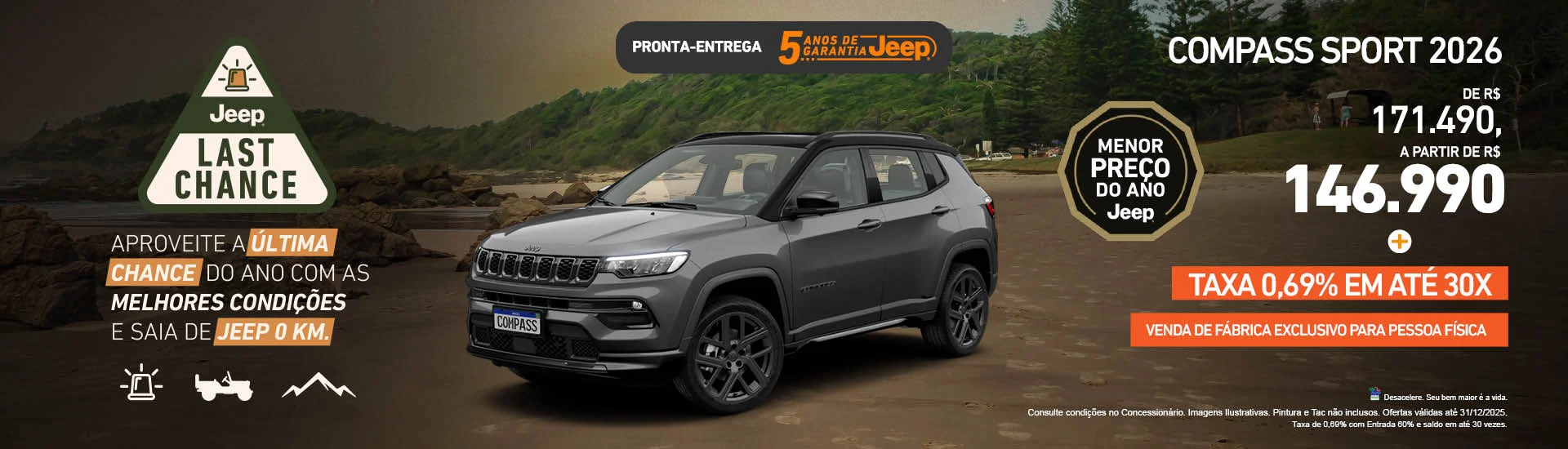 Carro Compass Podium Jeep Campos dos Goytacazes RJ