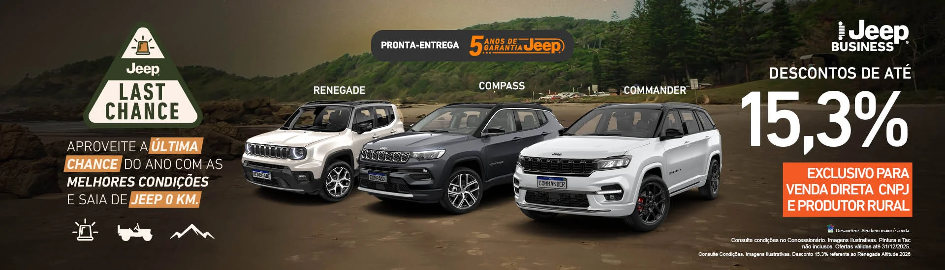 Carro Renegade Podium Jeep Campos dos Goytacazes RJ