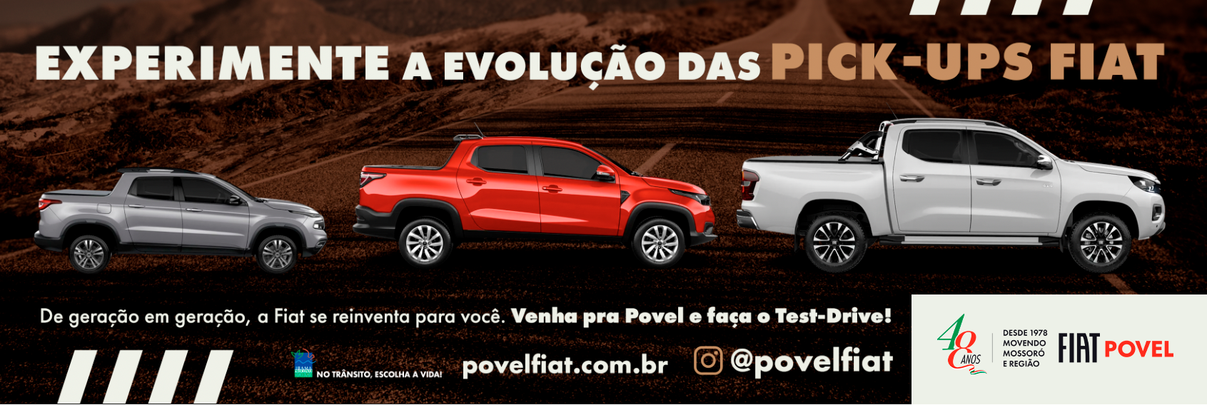 evolução das pikcups