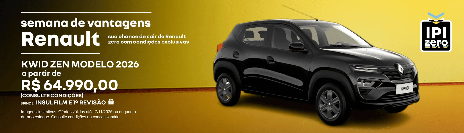 SEMANA DE VANTAGENS RAVEL RENAULT