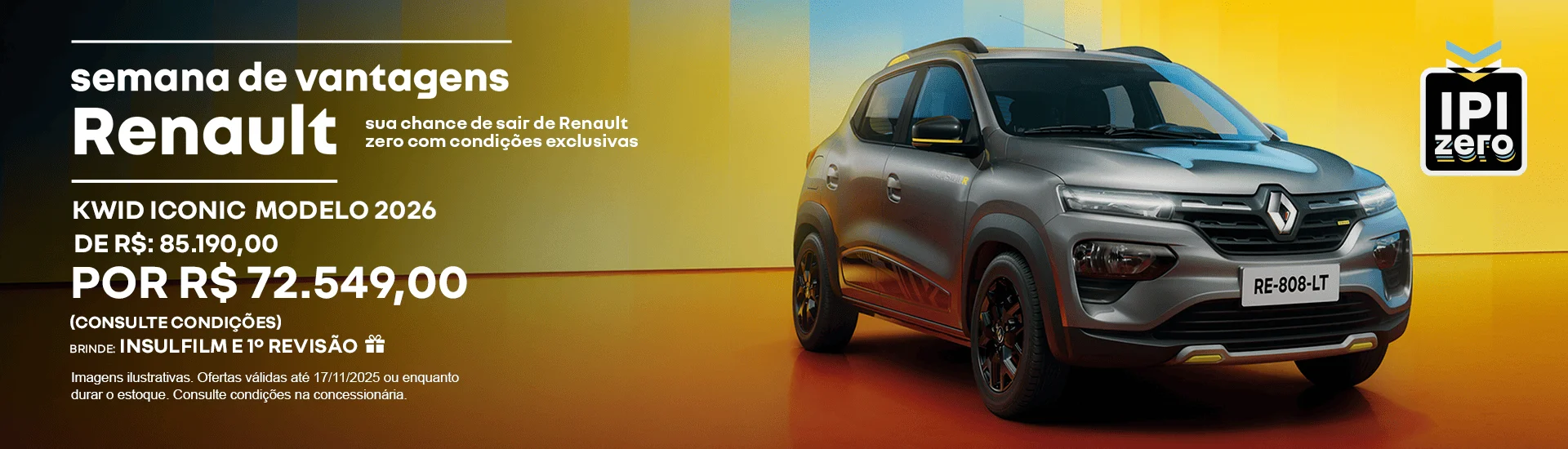 SEMANA DE VANTAGENS RAVEL RENAULT