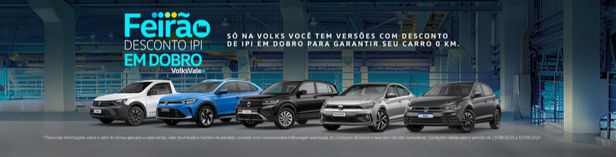 Feirão Desconto de IPI em dobro VolksVale+