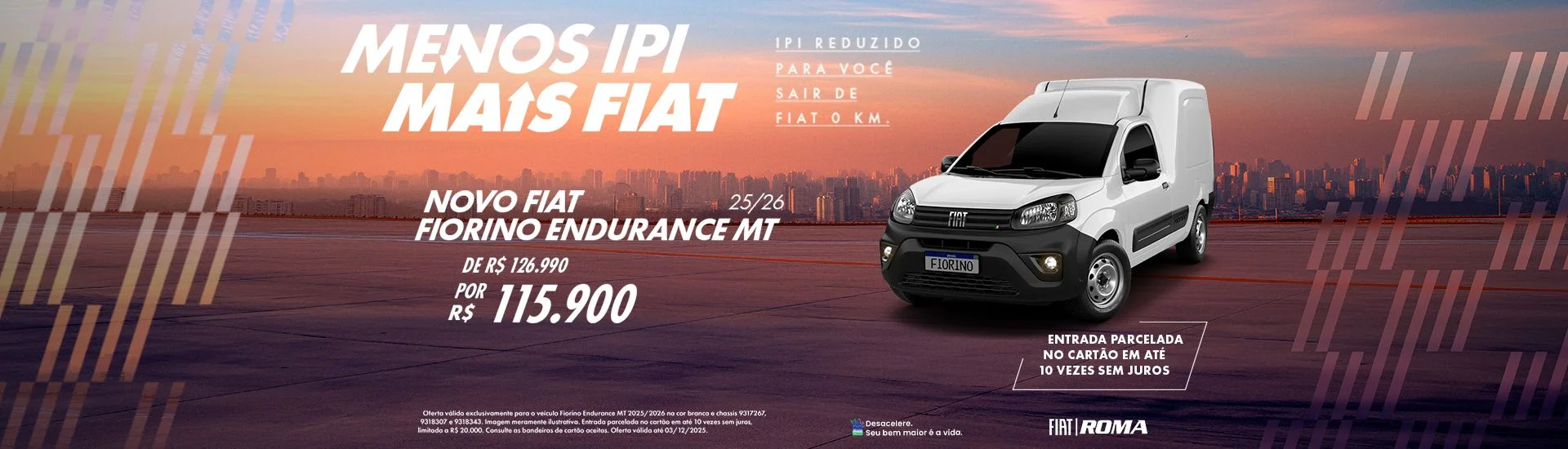 Campanha de vendas Roma Fiat - Fiorino