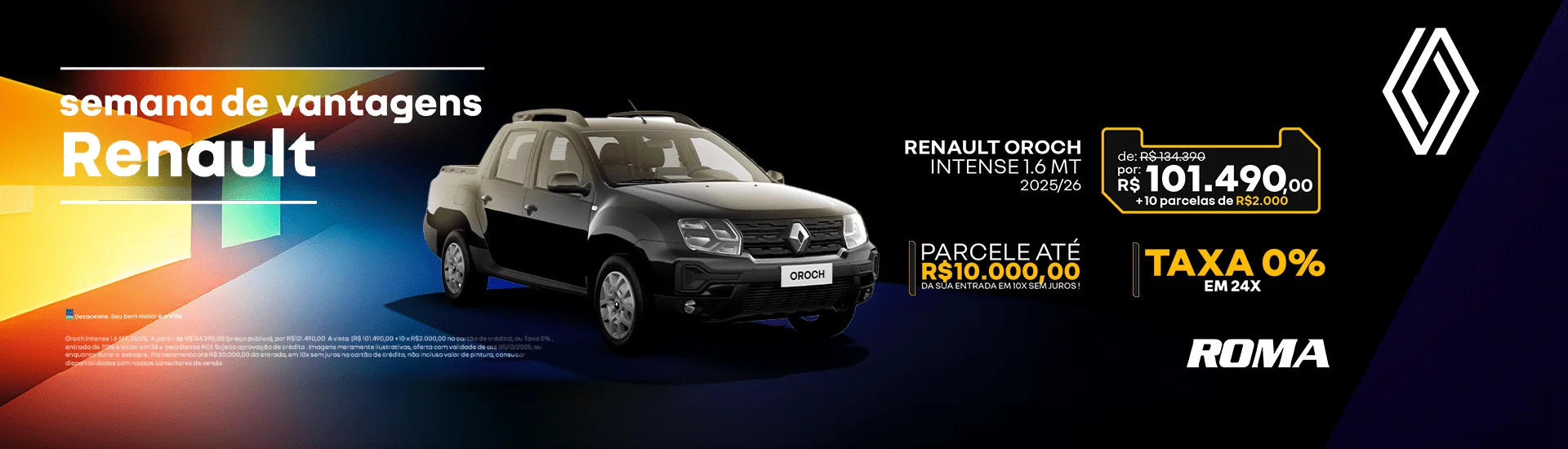 Renault Oroch Intense