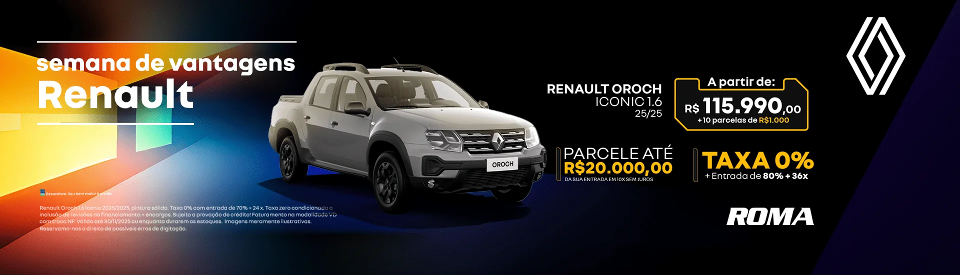 Renault Oroch Iconic