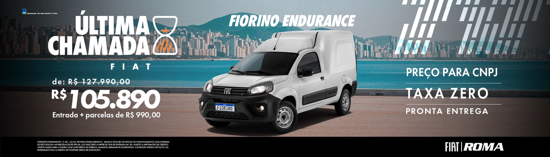 Última chamada fiat fiorino