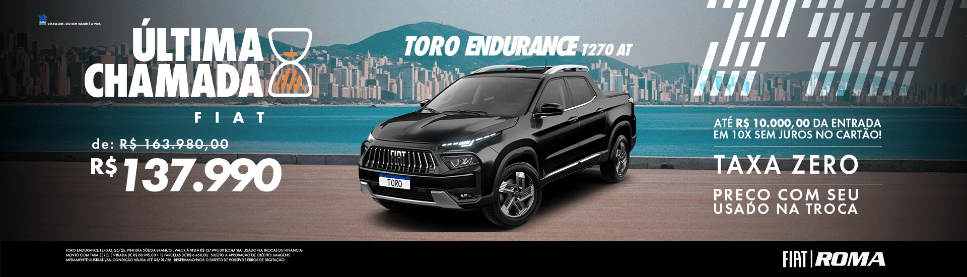 Última chamada Fiat Toro