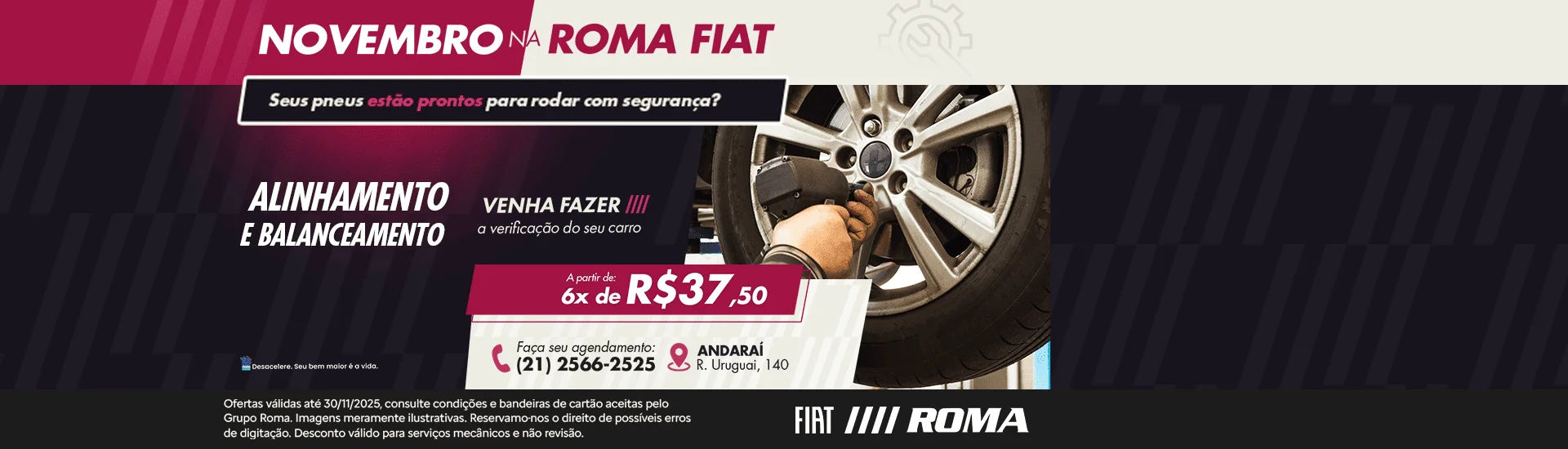 Ofertas de pós-vendas Roma Fiat