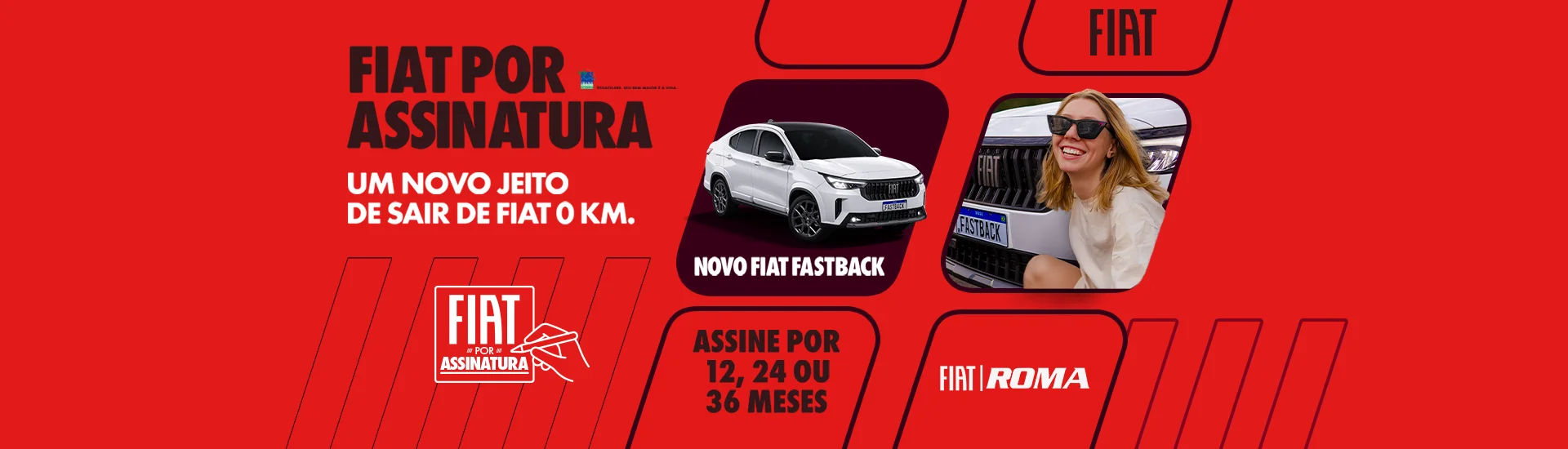 Novo Fiat Fastaback por assinatura